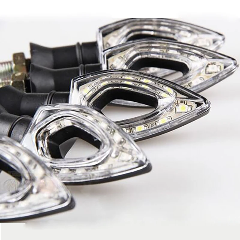 Одна пара 12 в светодиодных лампочек светодиодные индикаторы левого и правого