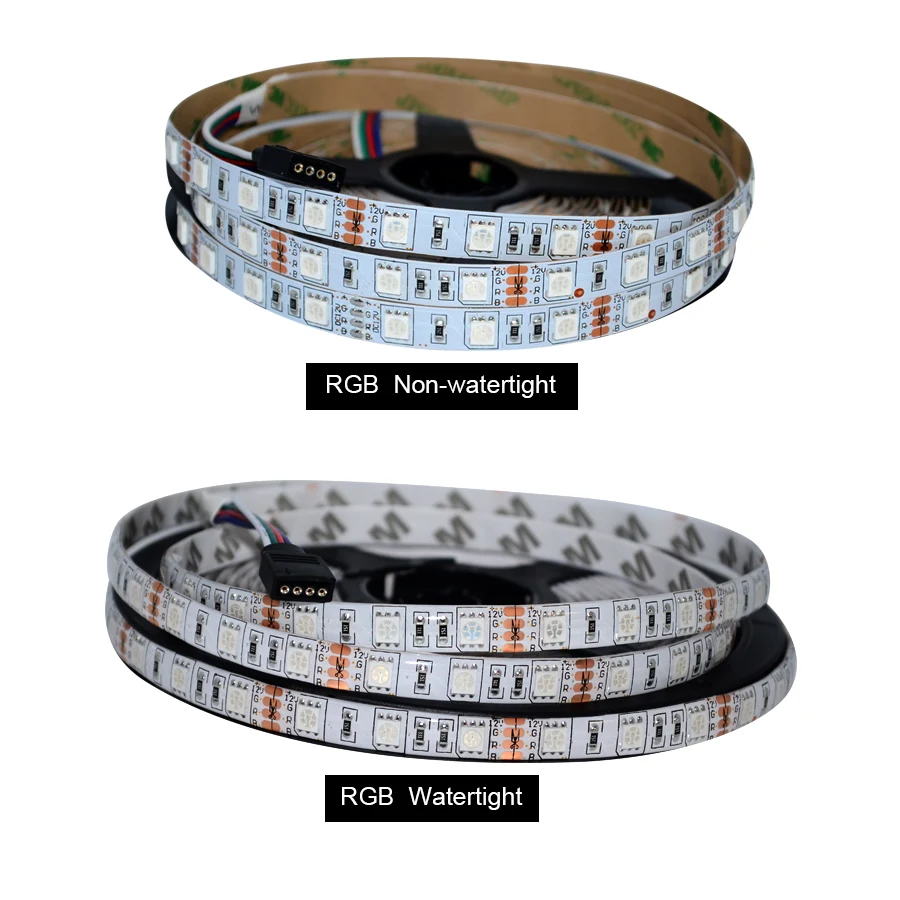 5 M RGB светодиодный полосы 5050 SMD Водонепроницаемый/не Водонепроницаемый 60