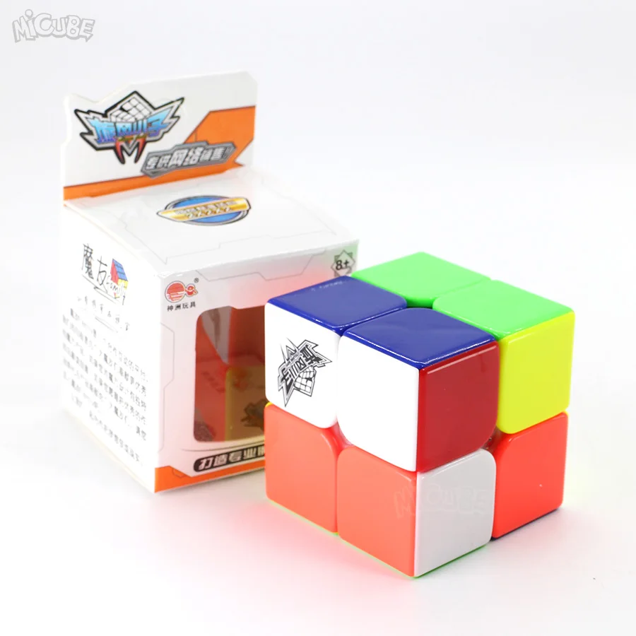 Cyclone Boys Feichang Magic Cube 2x2x2 Cubo 2 By Stickerless Puzzle Magico 2x2 игрушки для детей офисные