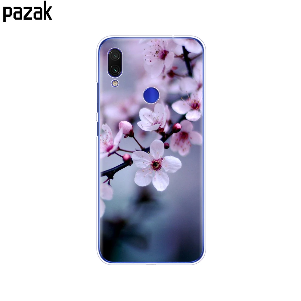 Чехол для Xiaomi Redmi Note 7, 6,3 дюйма, силиконовый чехол из мягкого ТПУ с рисунком для Xiaomi Redmi 7, чехол 6,26 дюйма, Fundas Coque Redmi Note7, чехол - Цвет: 34241