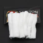 Золотая версия Vape хлопок подходит RDA RTA атомайзер бак катушка фитиль испаритель Vape ручка предварительно собранная катушка хлопок