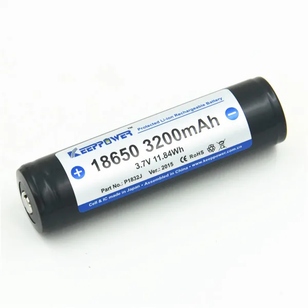 Литий-ионный аккумулятор KeepPower 3200 мА ч 2 шт. 18650 в P1832J | Электроника