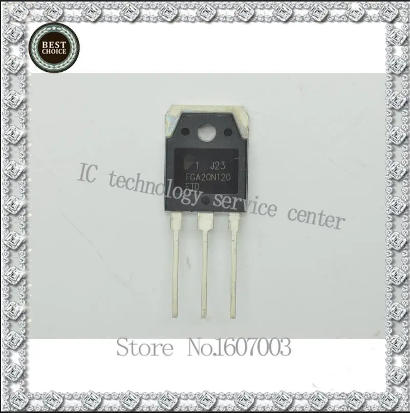 

FGA20N120 FGA20N120FTD IGBT Induction Cooker 1200V20A Induction Cooker Transistor FGA20N120