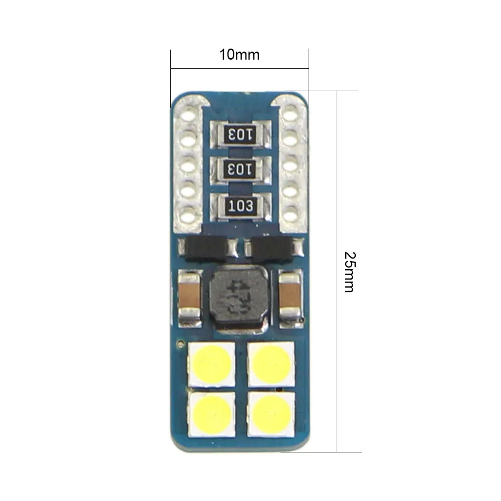 KEIN 2 шт. 8SMD 3030 led t10 габаритные огни w5w 194 автомобильный белый номерной знак Дверь
