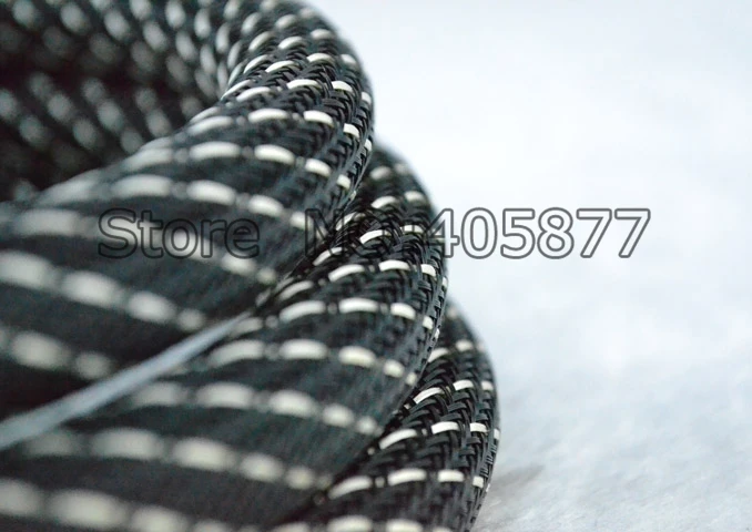 16 мм нейлонная сеть кабель в оплетке набор сделай сам для Мощность шнур муфты