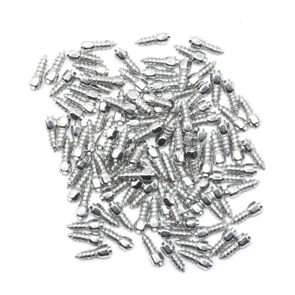 500pcs 12mm Spikes For Tires Car Bike Tire Studs Wheel Tyre Snow Winter Car-Styling Goujons a Vis for fatbike | Автомобили и