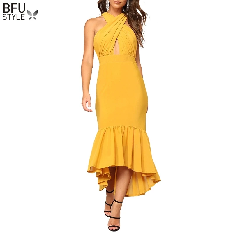 2018 с открытыми плечами вечерние облегающее платье макси пикантные Разделение