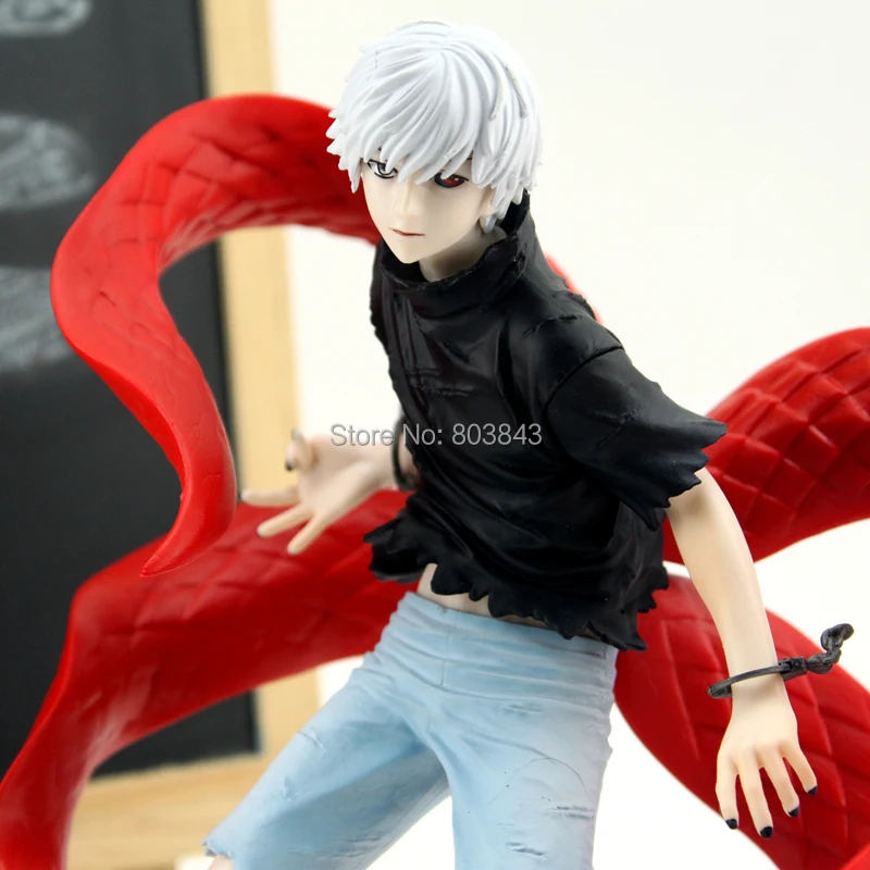 2 головы отличная модель Токийский Гуль фигурка kaneki ken Melanism ПВХ аниме модель игрушки Необычные коллекционные вещи подарок 22 см