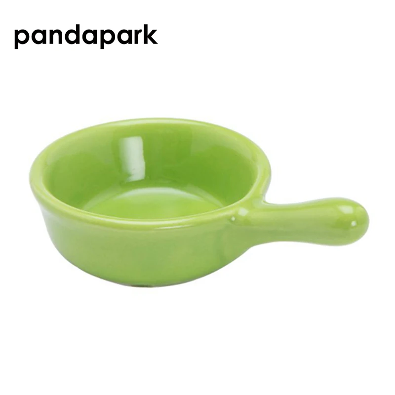 Pandapark Твердые пигментированные керамические уксус блюдце маленькие суши блюдо