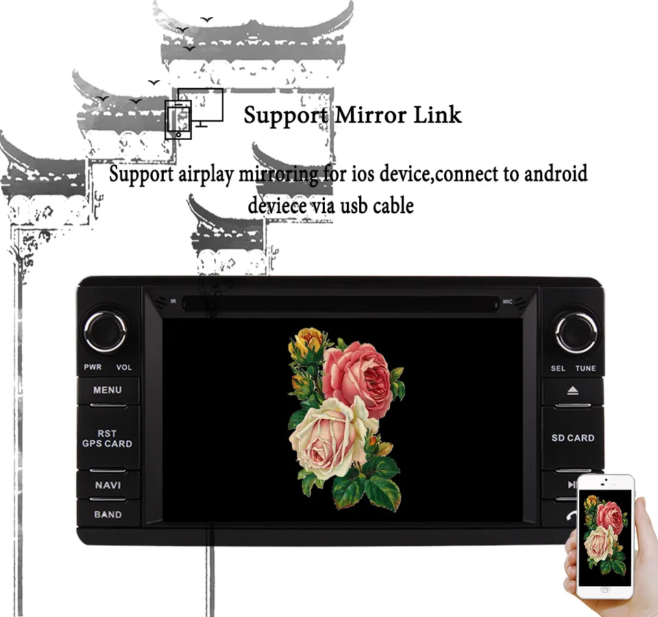 1024*600 Octa Core android 9 0 4G + 64G автомобильный dvd для MITSUBISHI ASX LANCER 2013 2018 Автомобильная Радио