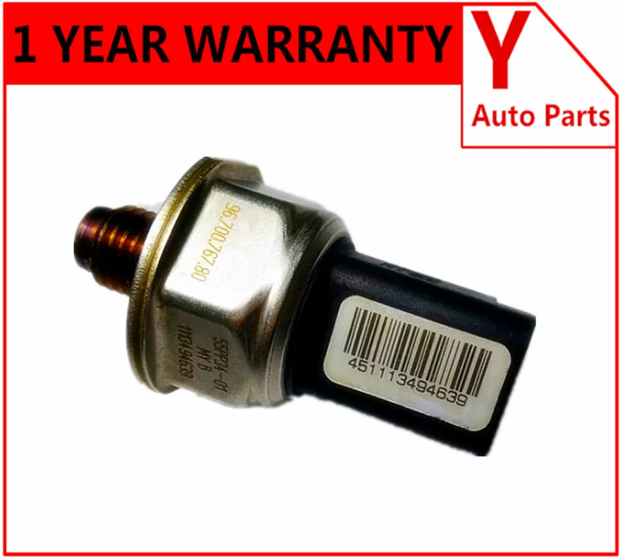 

GENUINE PRESSURE SWITCH SENSOR FOR PEUGEOT CITROEN FORD 1.4HDI 1.4TDCI 1.6TDCI FUEL RAIL PRESSURE SENSOR 55PP34-01