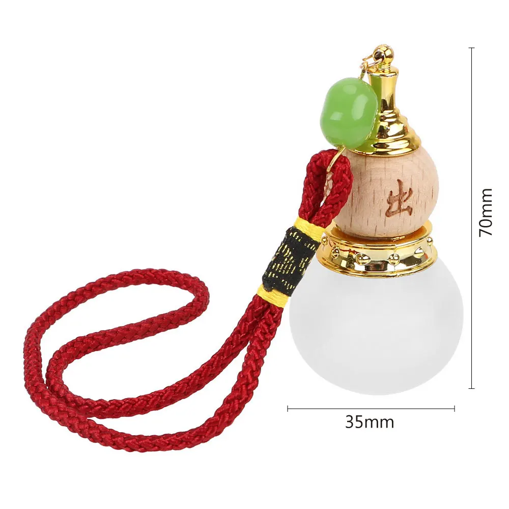 Автомобильный флакон для духов в форме тыквы FORAUTO пустая стеклянная бутылка