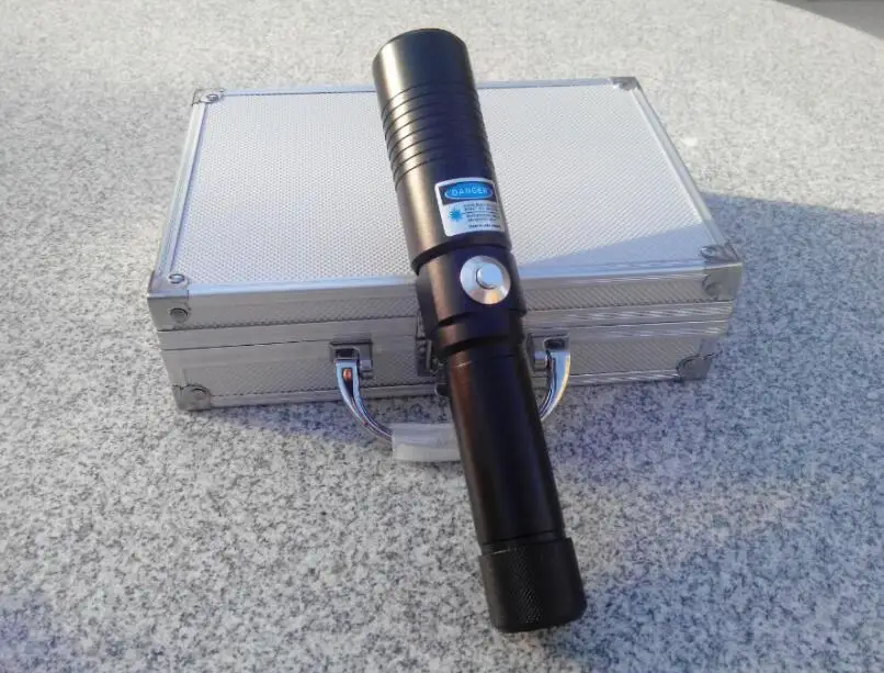 450nm High Power 30000mw Blue Laser Pointers Flashlight burn match candle lit cigarette wicked+Keys+glasses+gift box |