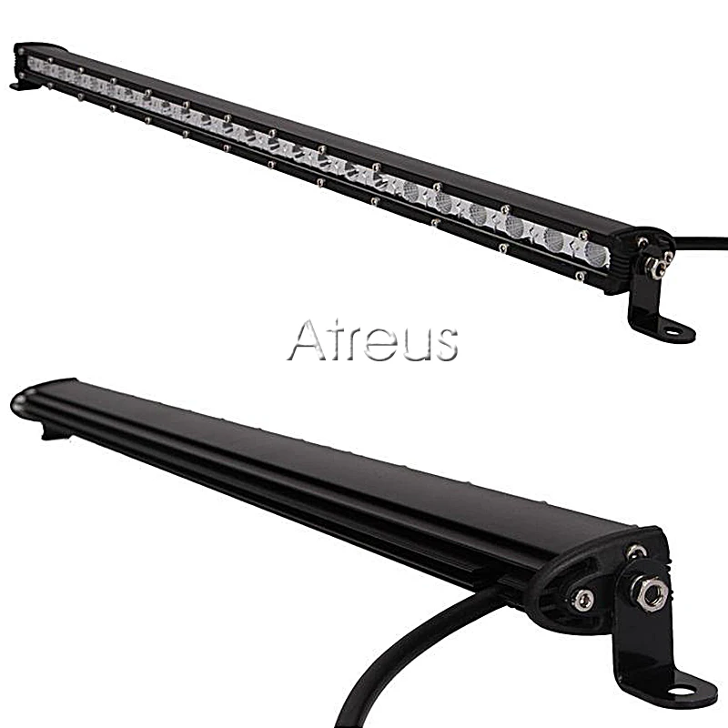 Atreus 25 дюймов 72W фары для автомобиля однорядные светодиодный светильник бар 12V 24V LED