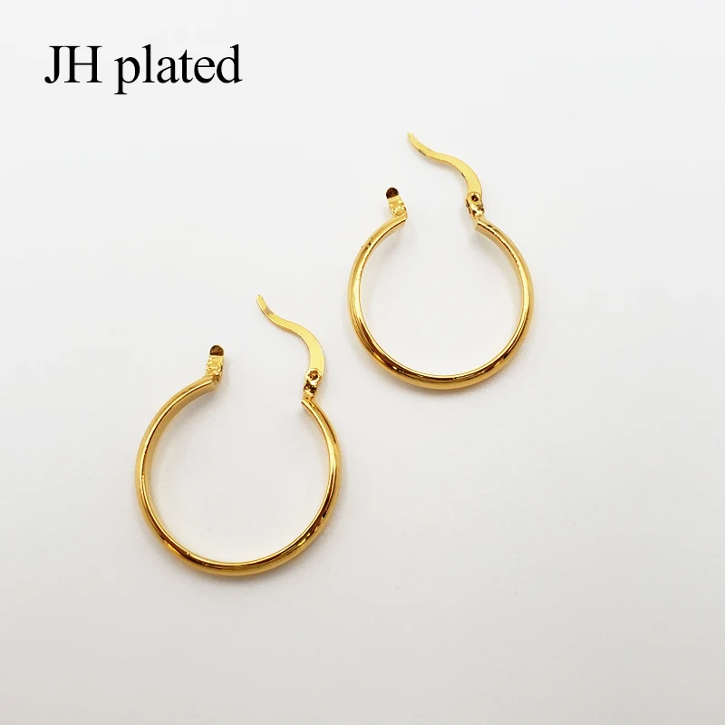 JHplated модные серьги 24K smalll золотого цвета для женщин/девушек ювелирные изделия эфиопские, африканские, аравийские, Ближний Восток лучшие подарки