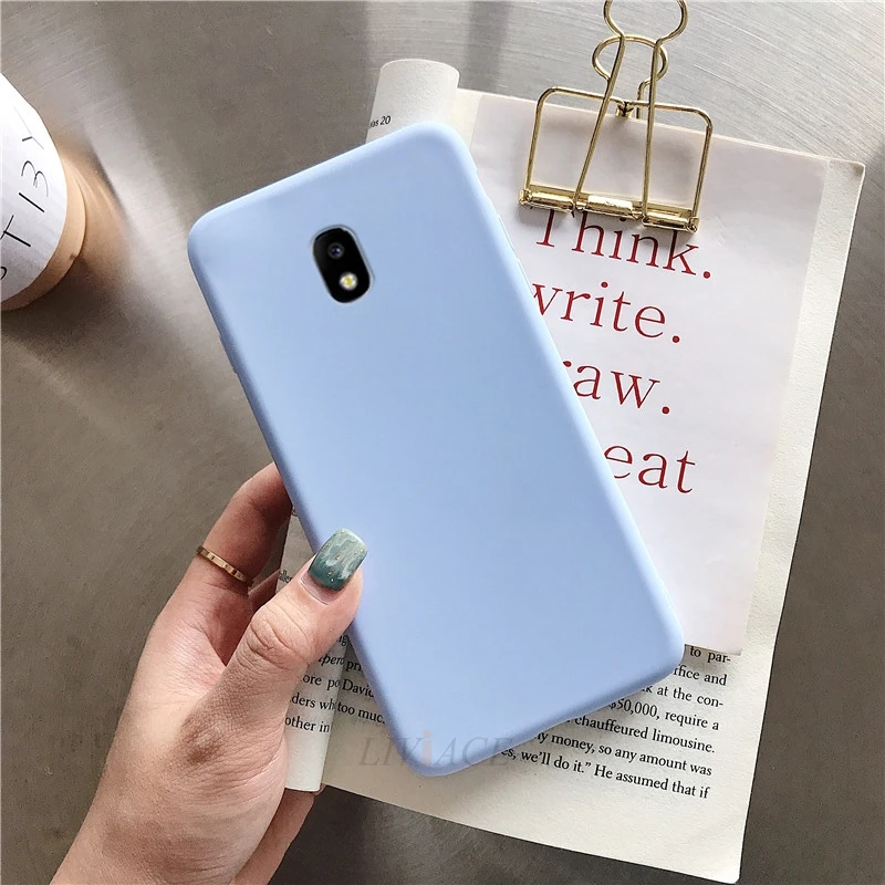 purple Силиконовый чехол для телефона ярких цветов для samsung galaxy j7 pro j8 j6 j5 j4 j2 prime core tpu задняя крышка - Цвет: purple
