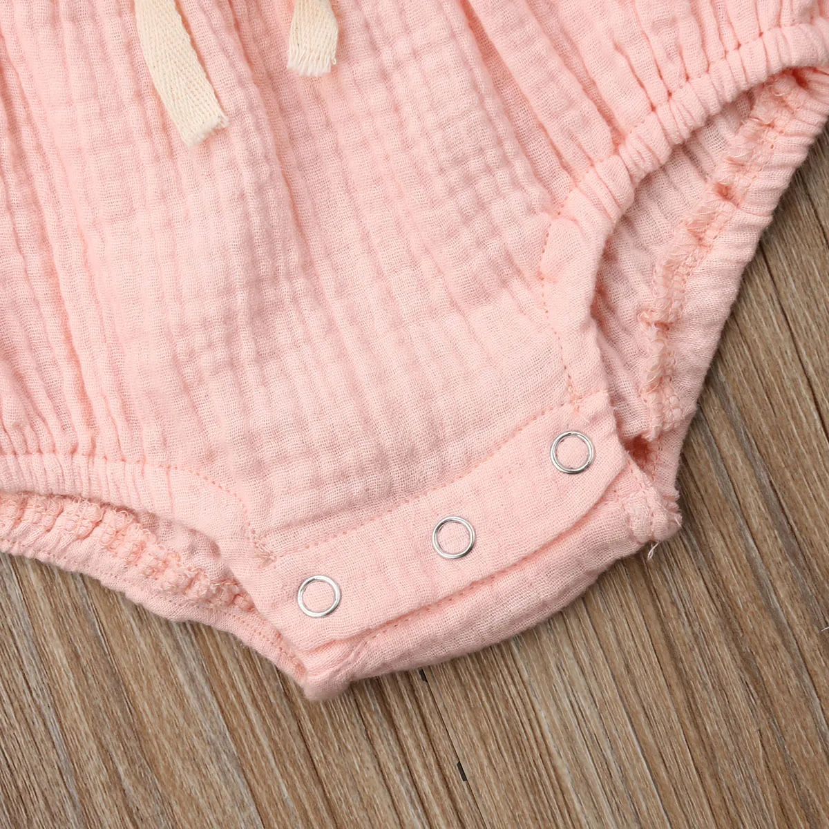 Хлопковый комбинезон с оборками для новорожденных девочек 2 шт. наряды | Мать и