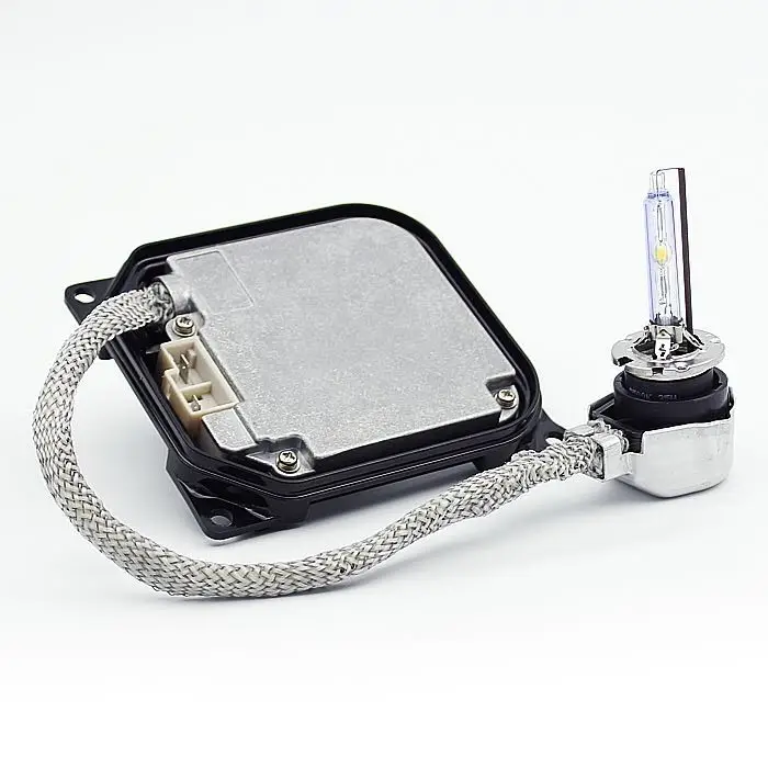 SKYJOYCE Супер Яркий оригинальный комплект HID D2S D4S 35 Вт 5500K металлическая основа лампа