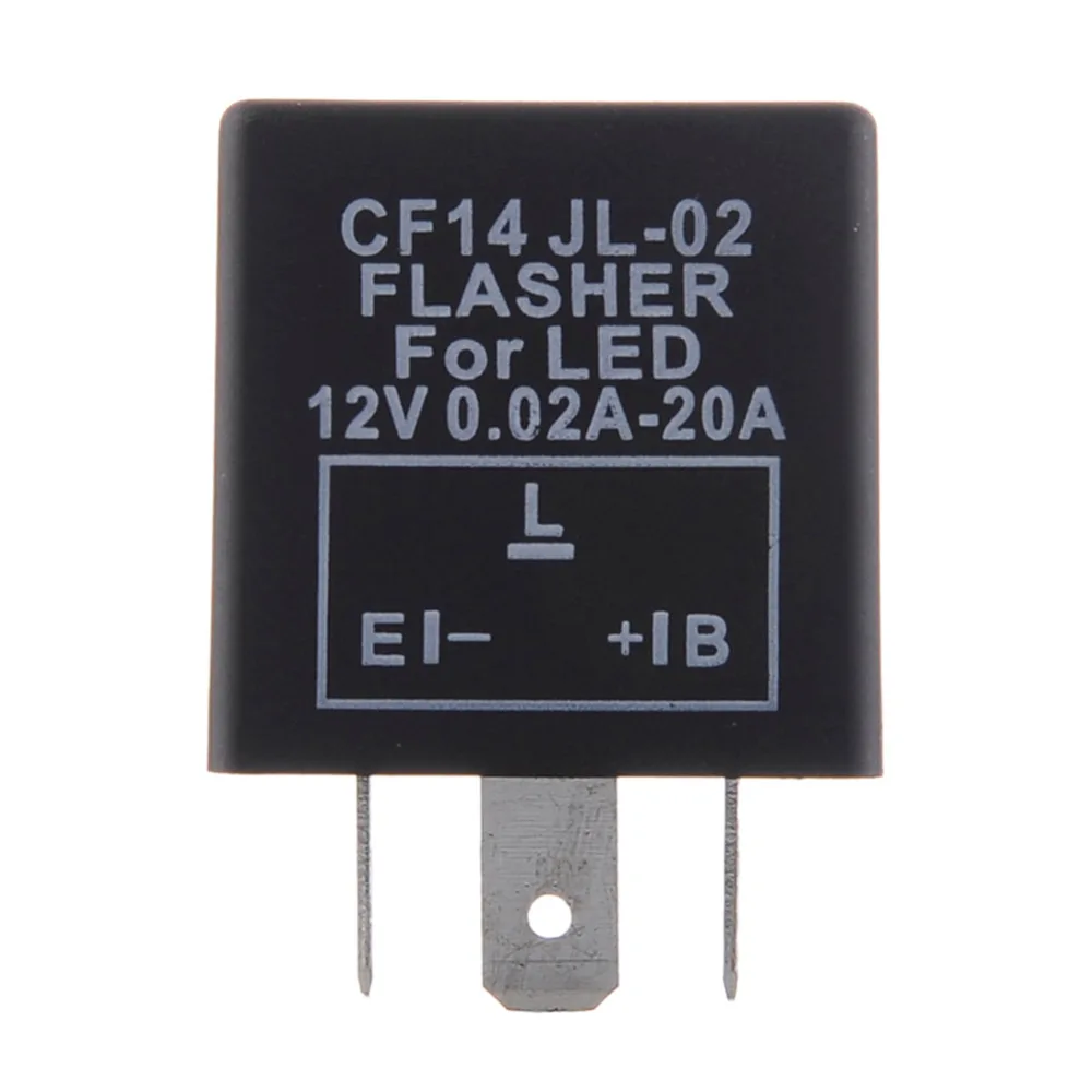 CF14 3 контактный Светодиодный проблесковый реле фиксисветильник сигнал поворота