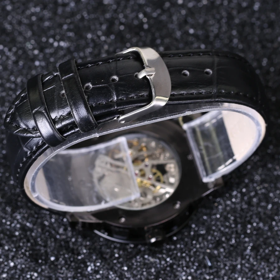 Новинка роскошные Брендовые повседневные модные мужские часы SEWOR механические