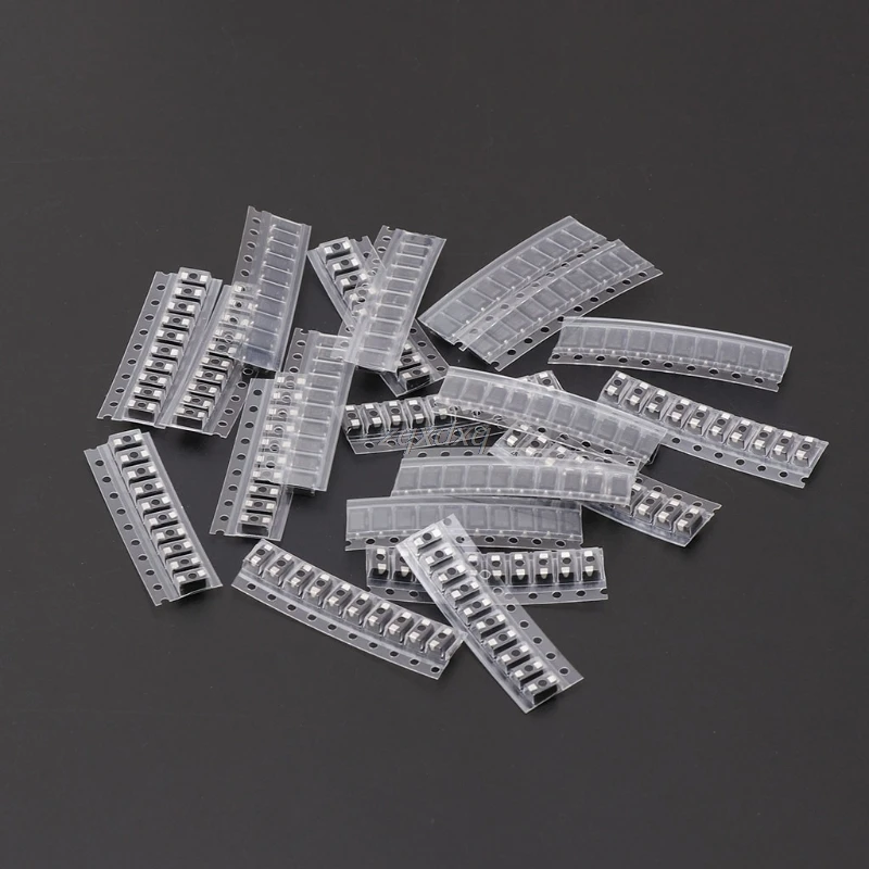 200 шт./лот SMD набор сортированных диодов 20value* 10 шт. содержит SS110 SS220 SS210 SS310 SS510 SS16 SS26 SS34 SS36 ES1J ES1D ES1M US1M