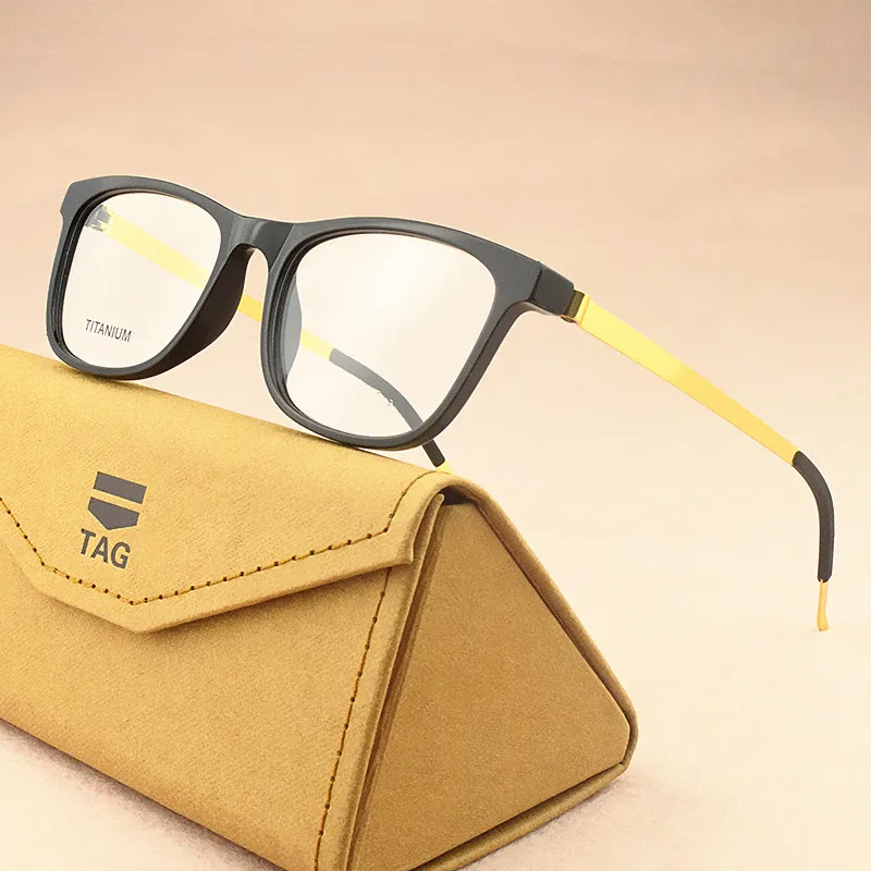 Оправа для очков occialian оправа из чистого титана зеркальная компьютерная oculos
