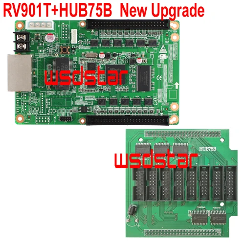 RV901T + HUB75B 8xHUB75B светодиодная плата приема светодиодный дисплей синхронный