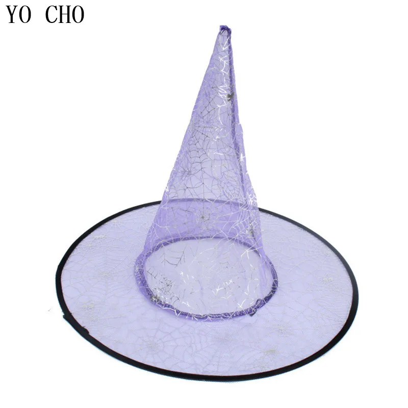 YO CHO(20 шт./партия) модная Горячая распродажа! вечерние поставка украшений для вечеринки Декорации для Хэллоуина шляпа ведьмы для взрослых