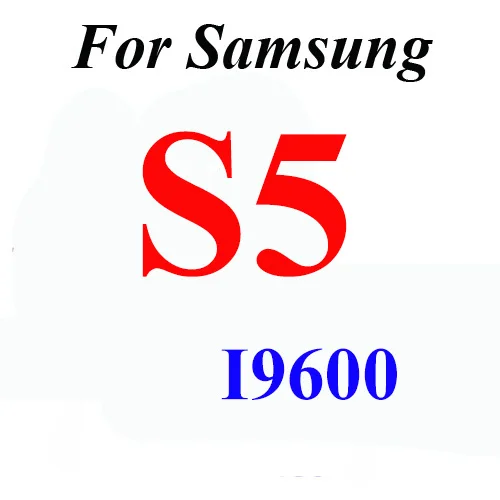 For Galaxy S5 Закаленное Стекло для samsung Galaxy S6 S5 S4 S3 Grand Prime J5 A5 A3 A7 J3 J7 J1 Экран Защитная крышка Стекло пленка - Цвет: For Galaxy S5