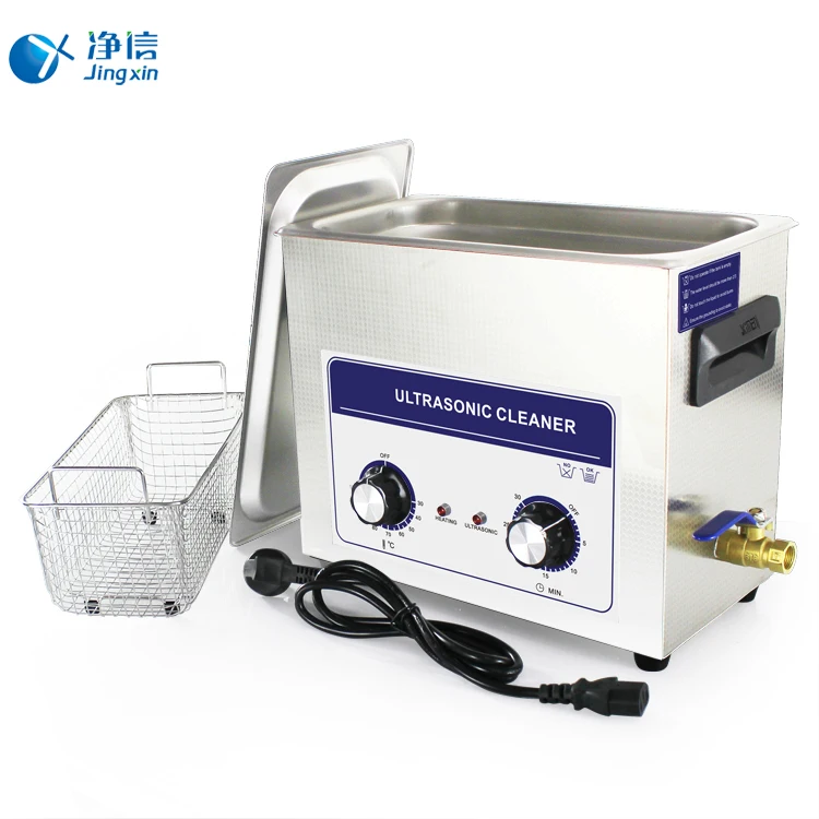 Jingxin Technology 6.5L Capacity Heated Ultrasonic Cleaner With Digital Timer Jewelry Watch Glasses SB-3200E | Инструменты