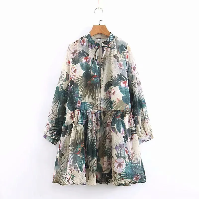 Новое поступление Европейская и американская мода снежное спиннинг платье XZ55-2031