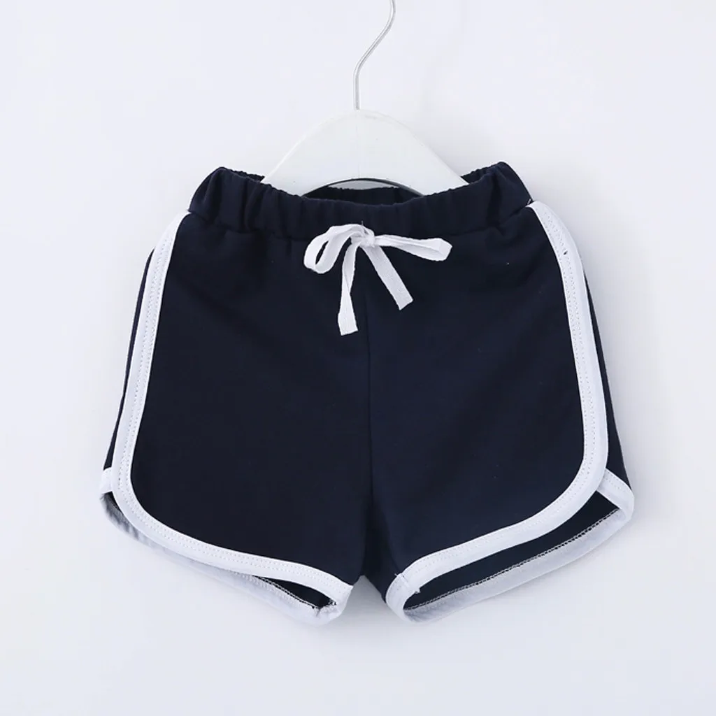 baby shorts kids shorts for girls boys toddler children Elastic sports short cotton Pants clothes шорты для мальчика хлопок 4