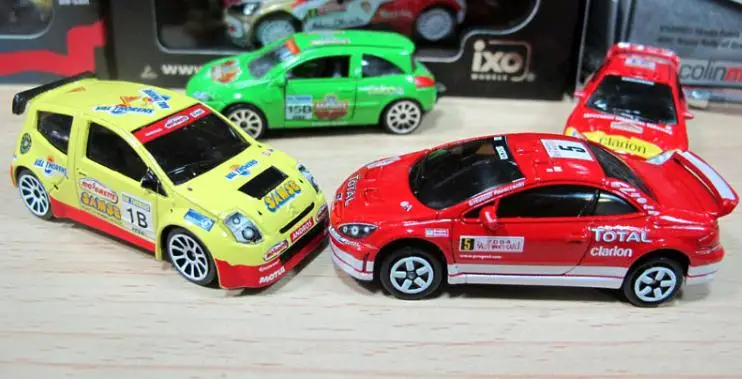 Высокая моделирования Renault, ≥got, toyota corolla, subaru гоночная модель, 1: 64 модели автомобилей из сплава, металлические литья, игрушечный автомобиль