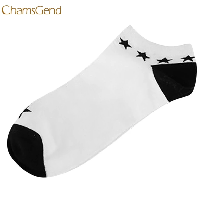 1 пара удобные хлопковые носки в полоску для мужчин и женщин короткие по