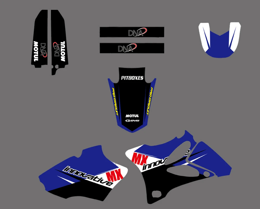 Графика и фон наклейка комплекты для YAMAHA YZ85 YZ 85 2002 2003 2004 2005 2006 2007 2008 2009 2010 2011 2012 2012