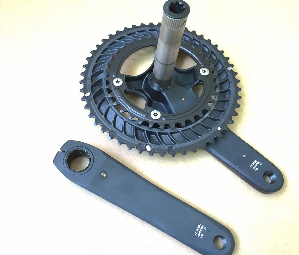 SHIMANO 105 R7000 HOLLOWTECH II диаметра окружности болтов(FC R7000 диаметра окружности болтов(2x11-Speed В переменного тока, 50-34T 52-36T 53-39T 165 мм 170 мм 172,5 мм 175 мм 5800