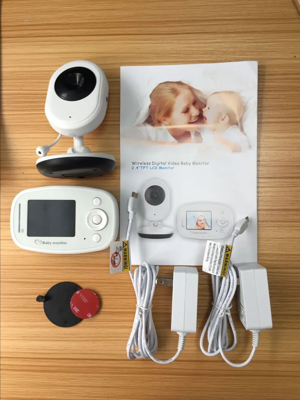 Hoomall 2 4 дюйма ЖК монитор для сна беспроводной видео ребенка камера ночного