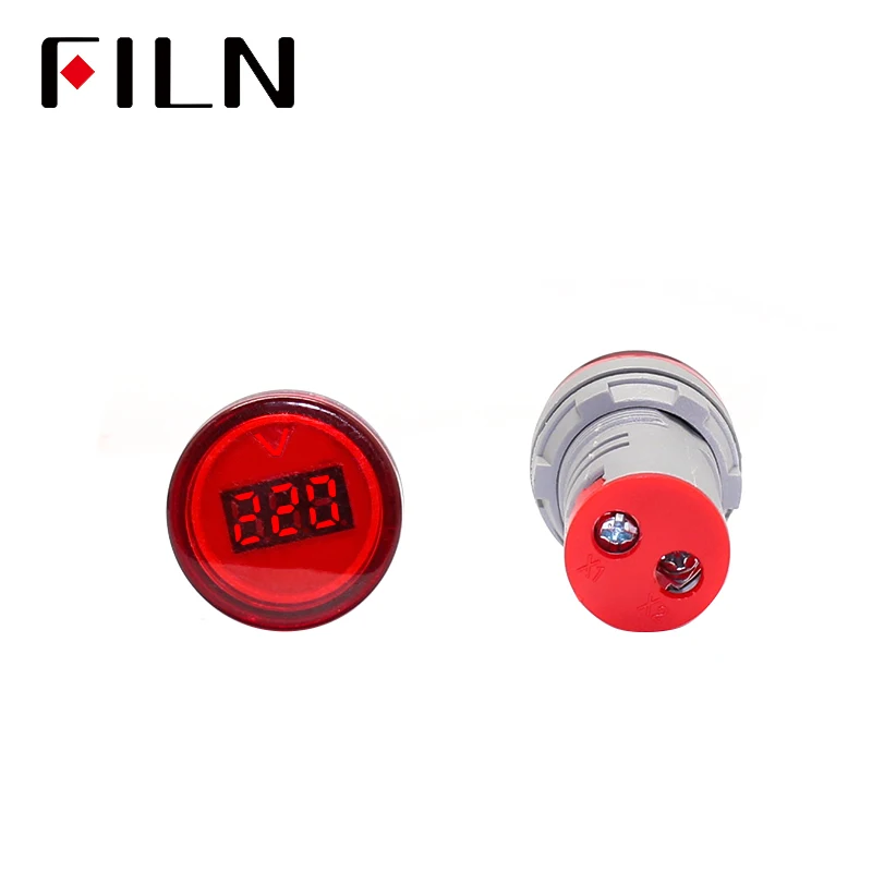 Цифровой амперметр тестер для измерения силы тока 220 В переменного 22 мм диапазон 0