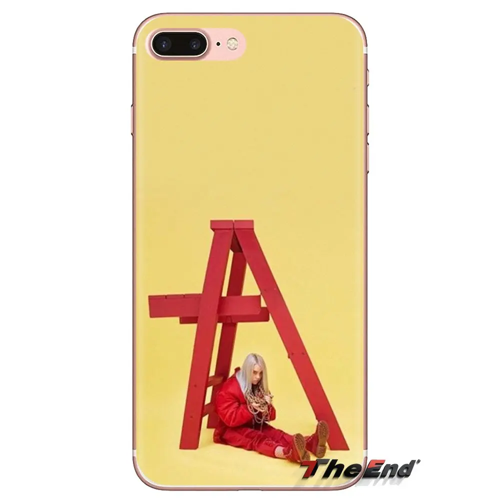 Transparent TPU Cover Bag Billie Eilish Khalid For HTC One U11 U12 X9 M7 M8 A9 M9 M10 E9 Plus Desire 630 530 626 628 816 820 830 |
