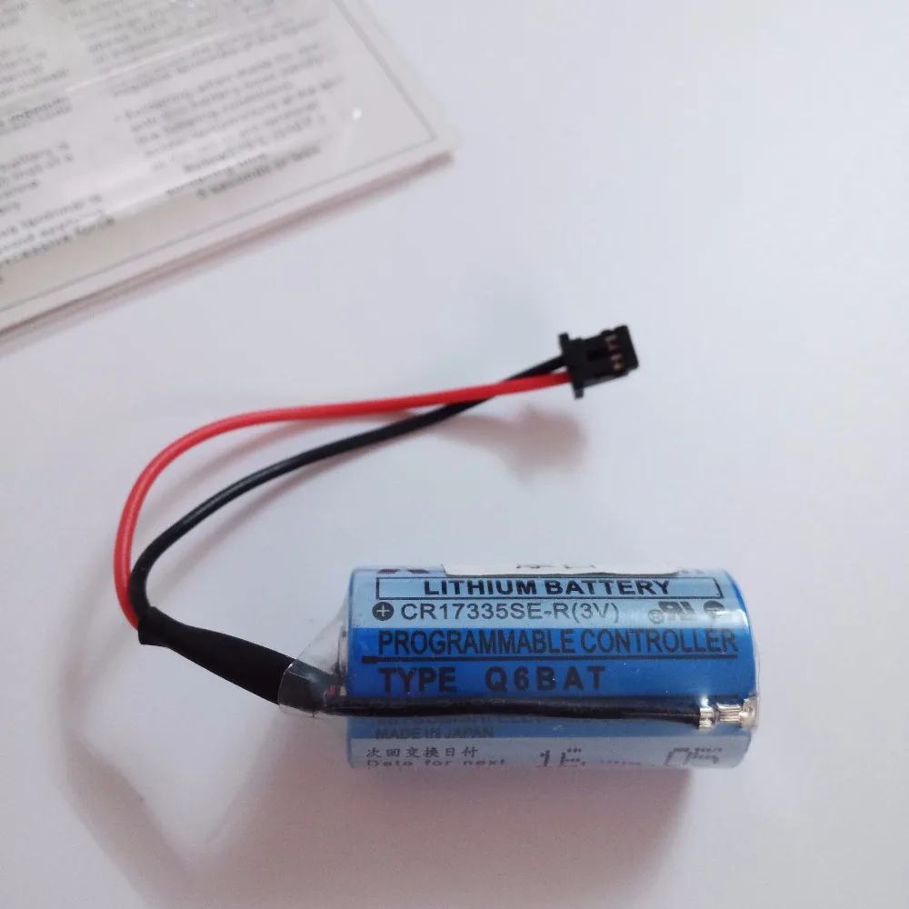 10 шт./лот новый оригинальный телефон (3 В) CR17335 Q6BAT CNC 3V ПЛК литиевые батареи с