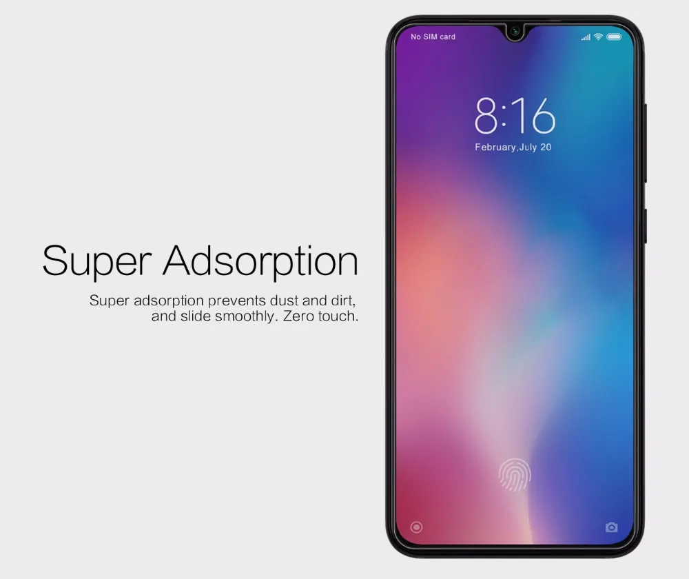 2 шт./лот Защитная пленка для Xiaomi mi 9 SE NILLKIN прозрачная глянцевая в розничной