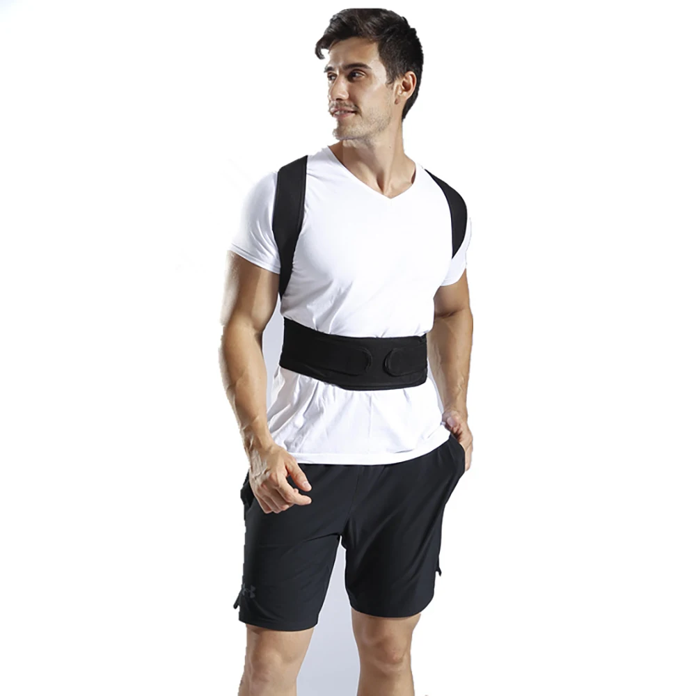 

Back Support Belt Posture Corrector Brace Shoulder Back Support Belt Breathable Braces Supports Belt Shoulder Posture Correction