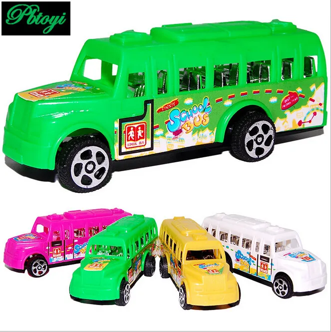 Children's Plastic Toys Wholesale Bus Back To School Mixed Batch Model Luxury 25g PI0701 |