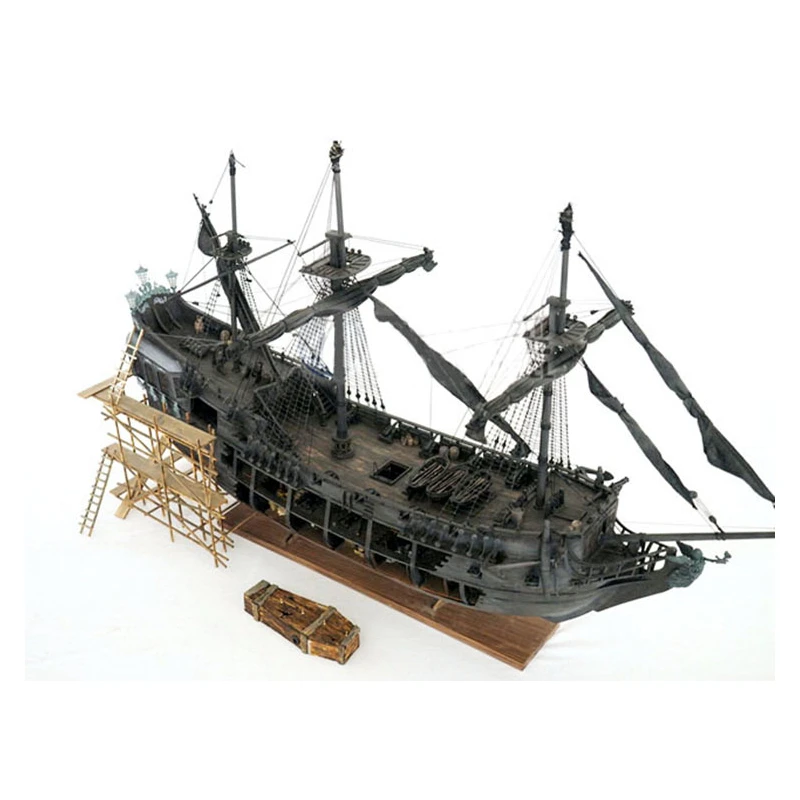 1:50 DIY черный жемчуг модель корабль наборы для подарка для s of The Caribbean DIY набор комплектов сборная лодка