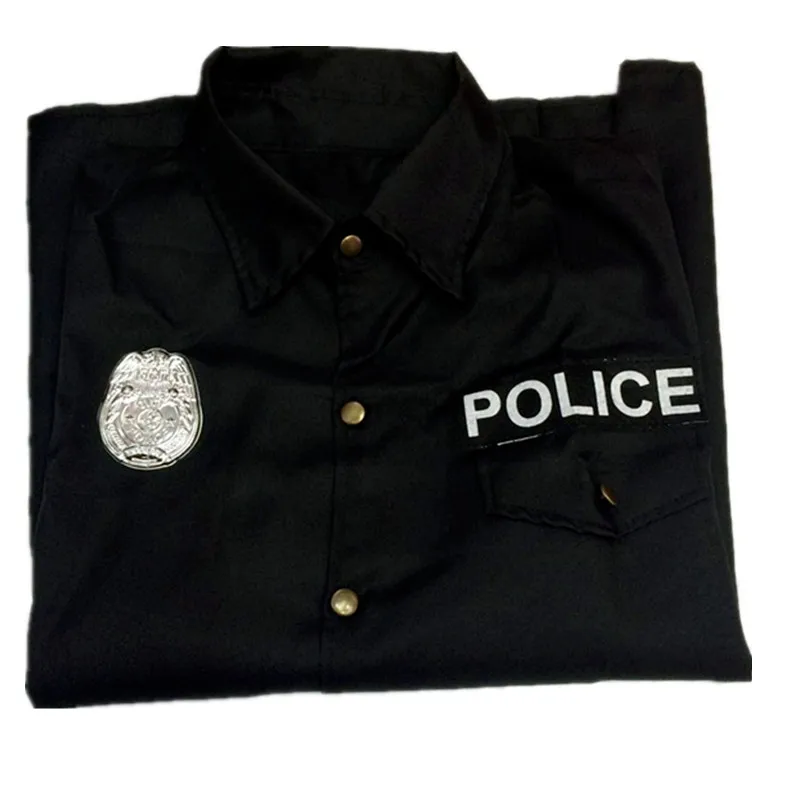 Маскарадный маскарадный костюм для косплея Полицейская одежда мужская форма