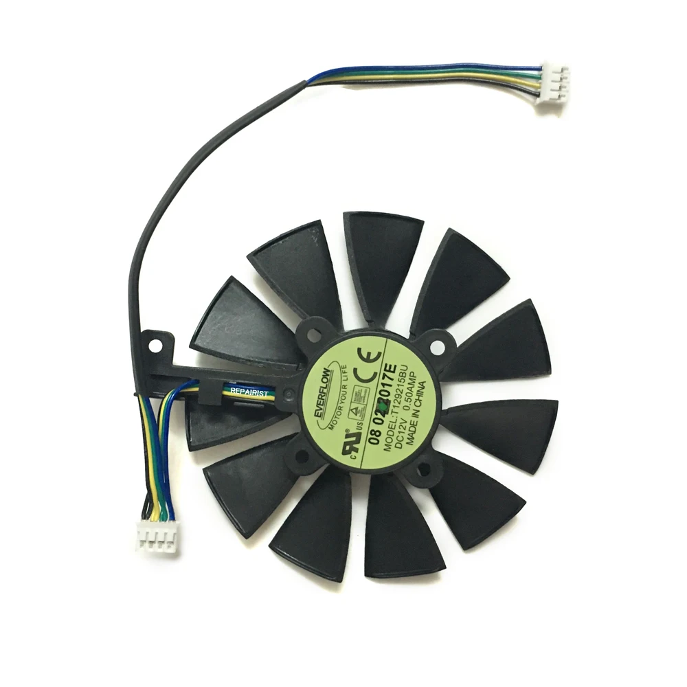 MINING-RX470-4G MINING-P106-6G VGA охлаждающий вентилятор для ASUS горно-P106 горно-RX 470 карты
