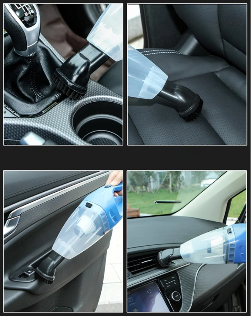 120 Вт 12 в автомобильный портативный ручной пылесос для мокрого и сухого двойного