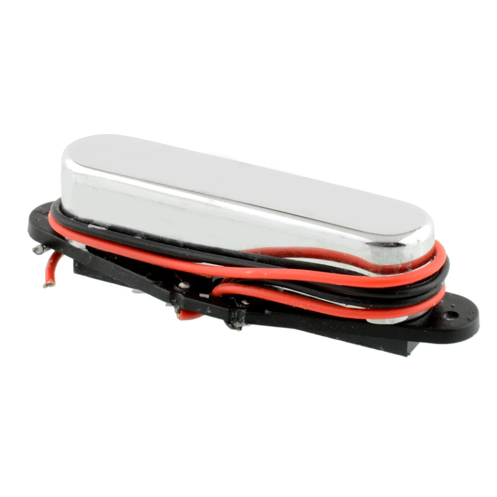 New Chrome Magnet Neck Pickup TL Metal Case For Telecaster Electric Guitar Bass | Спорт и развлечения
