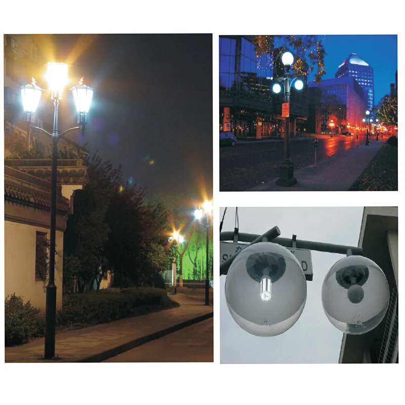 Светодиодная уличная лампа Epistar SMD5730 E27/E40 12 шт./лот IP64 водонепроницаемая 360