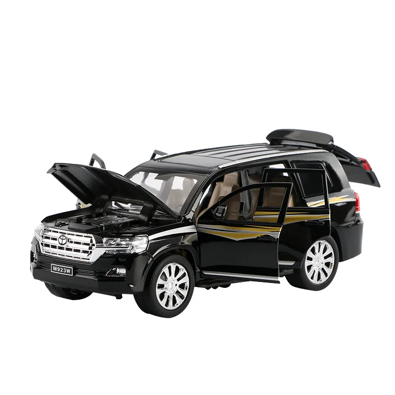 Внедорожник из сплава 1:24 длина 20 см Land Cruzer(M923W-6) с 6 дверями отличное качество для